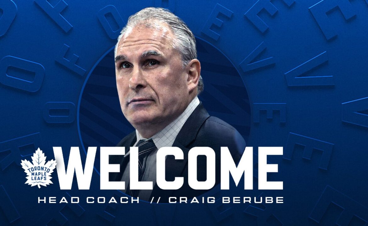 Craig Berube: The New Head Coach of the Toronto Maple Leafs