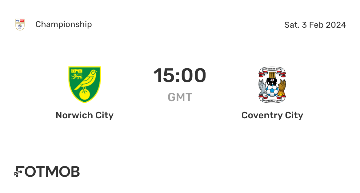Norwich City vs Coventry: Key Match Insights and Future Implications
