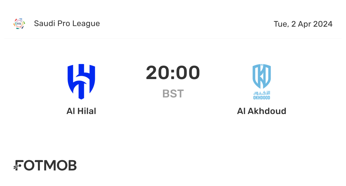 Al Akhdoud vs Al-Hilal: What to Expect in Their Upcoming Clash
