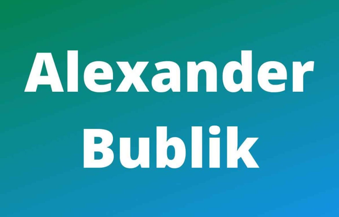 Alexander Bublik: The Rise of a Tennis Sensation