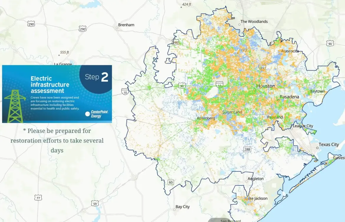Recent CenterPoint Outage Leaves Thousands Without Power