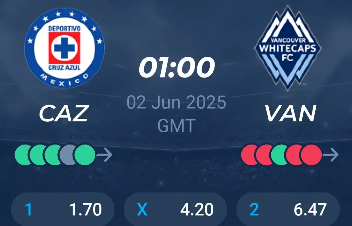Cruz Azul Faces Vancouver Football Club: A Match to Remember