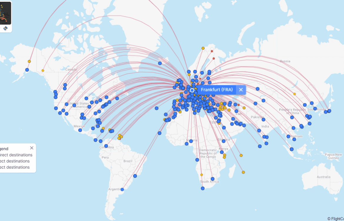 Current Status of Frankfurt Airport Flights