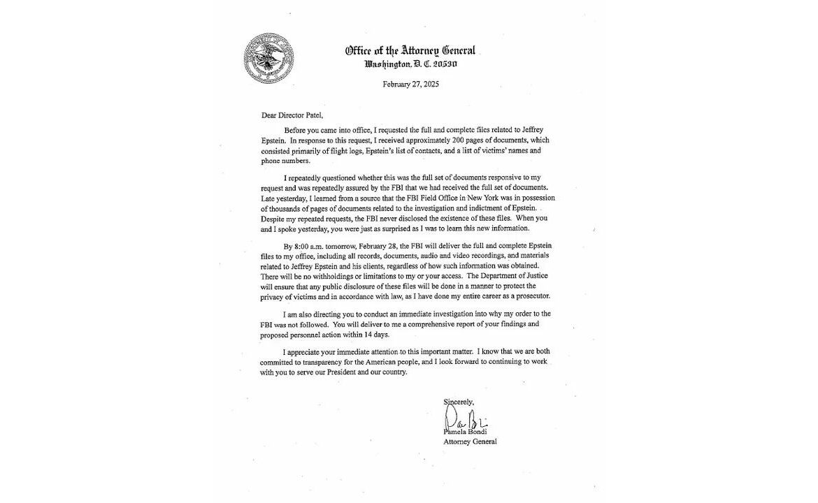 The Importance of the Jeffrey Epstein Files: A DOJ Perspective