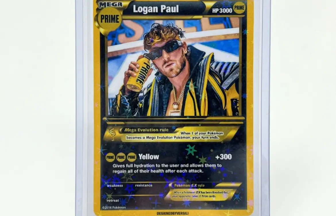 Logan Paul’s Rare Pokémon Card Takes Center Stage at Auction