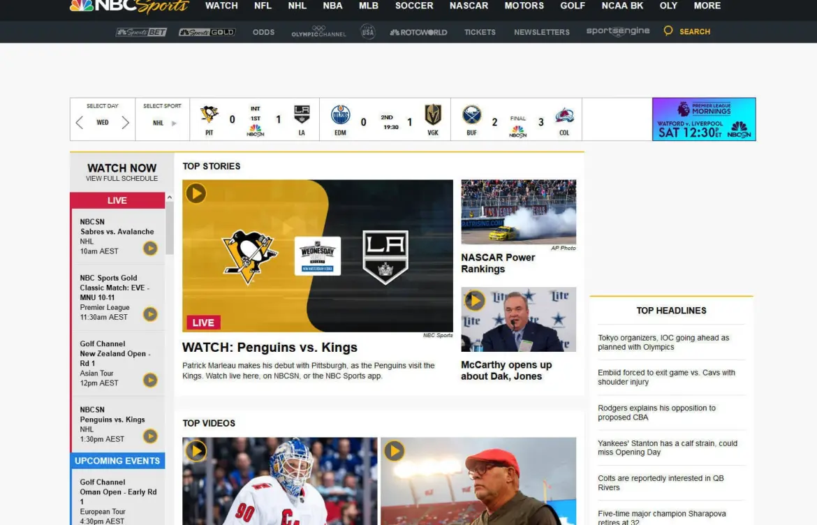 The Role of NBC Sports in Today’s Sports Broadcasting Landscape