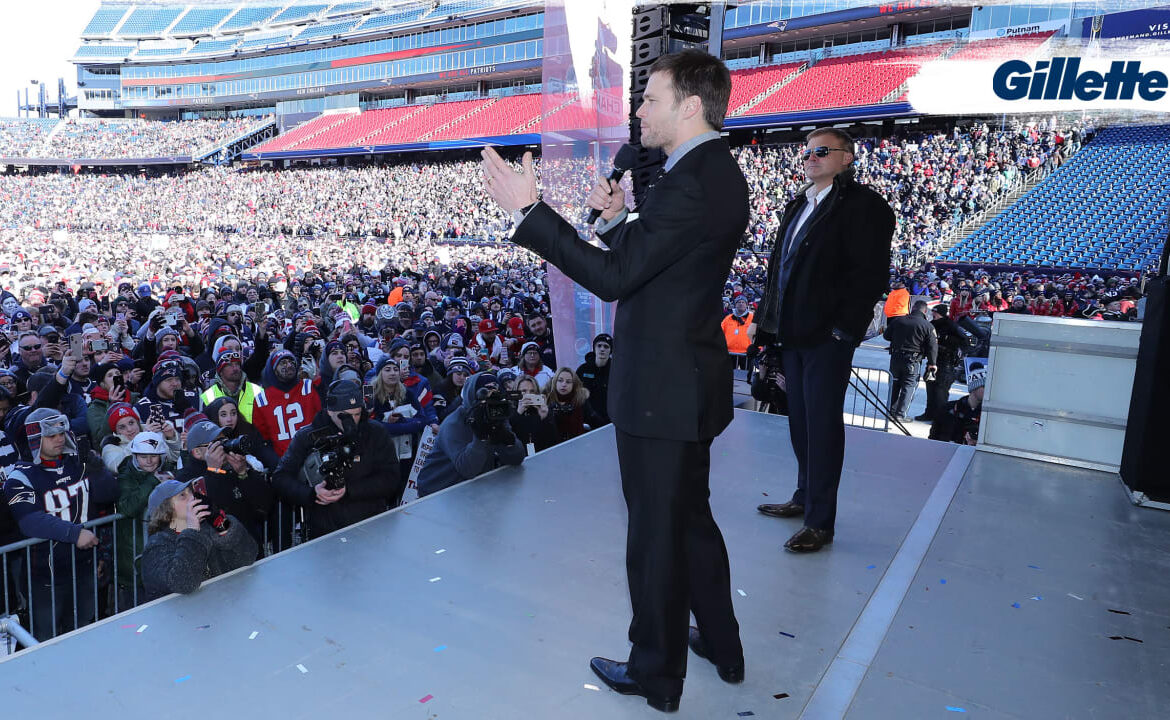 Excitement Builds at the Patriots Send Off Rally