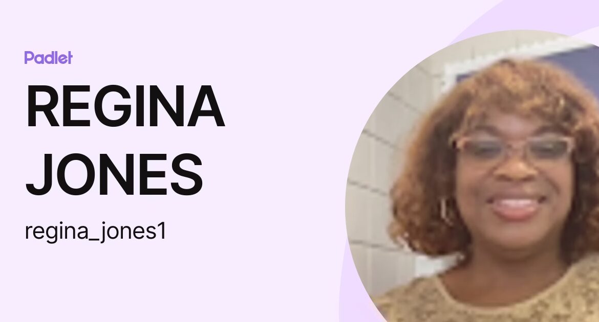 Regina Jones: A Rising Star in the Arts