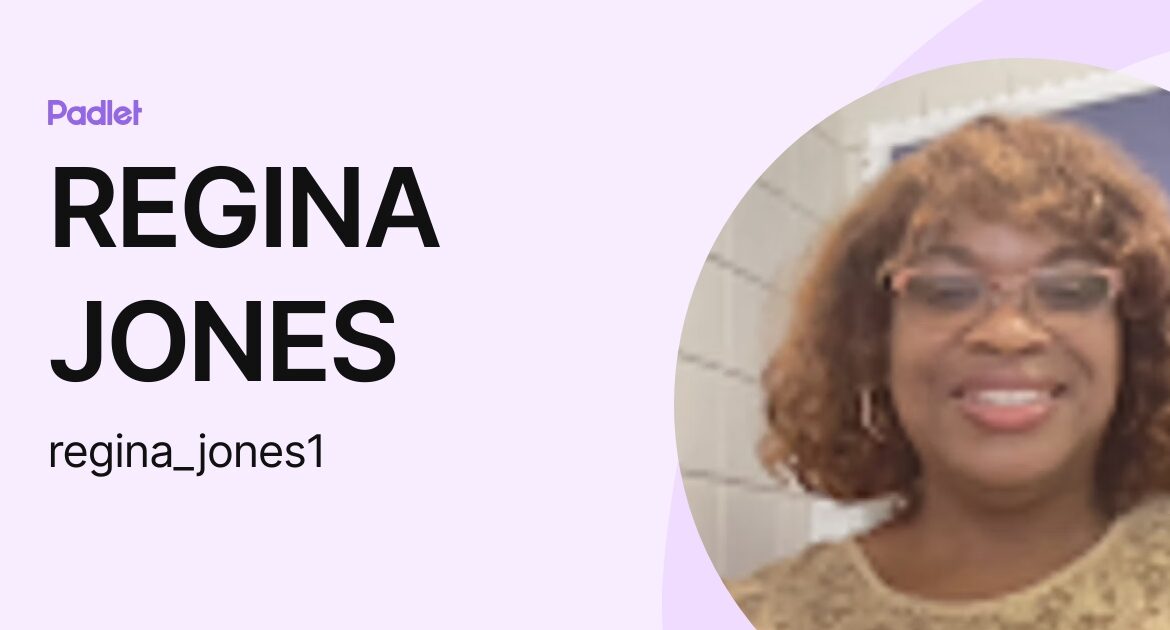 Regina Jones: Advocate for Social Justice and Community Change