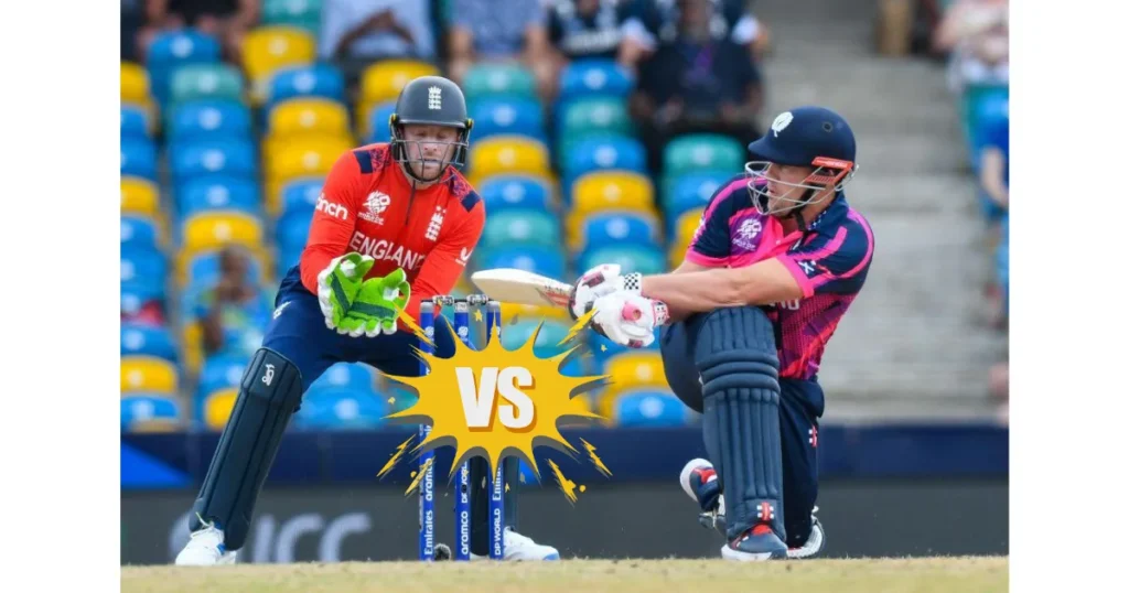 Current Standings: Scotland National Cricket Team vs England Cricket Team