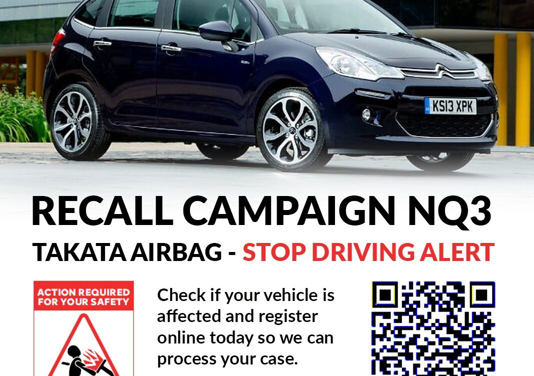 Stellantis Initiates Takata Airbag Recall: What You Need to Know