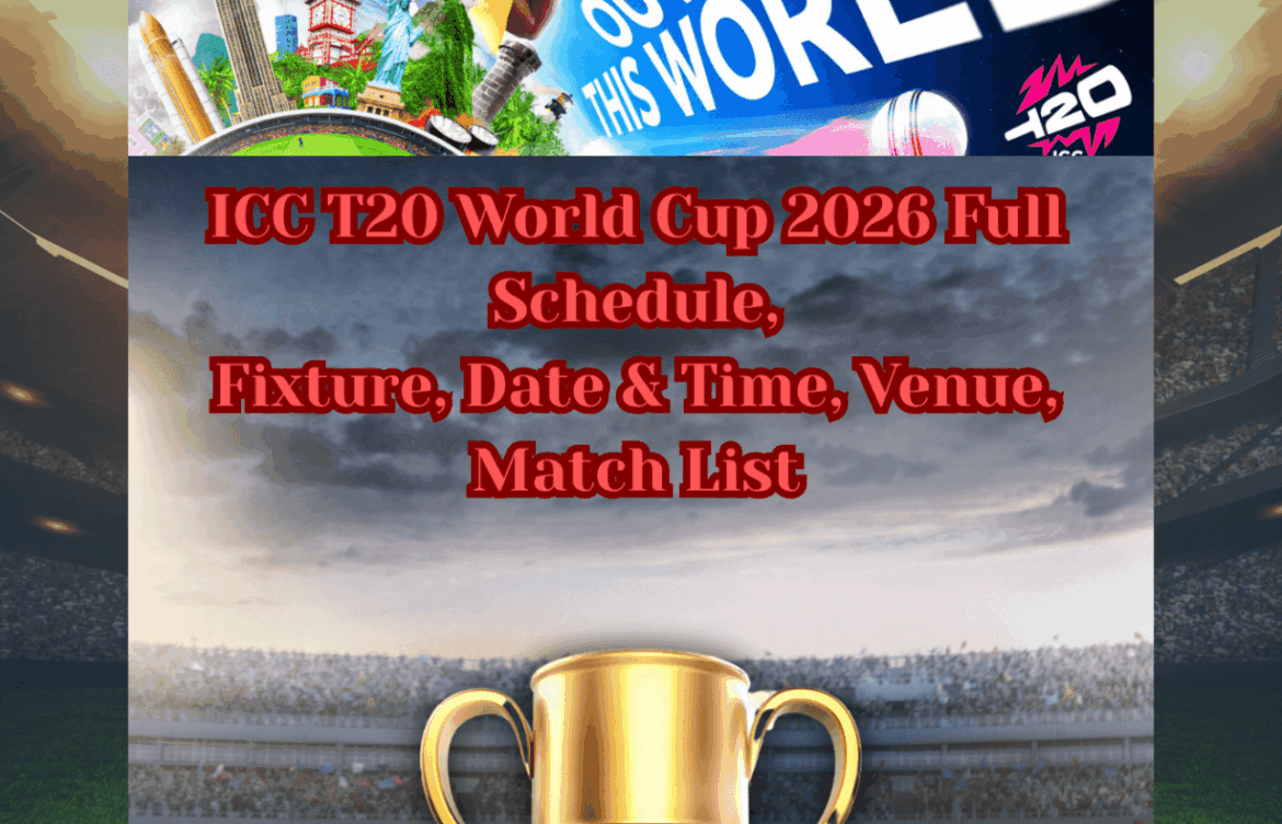 T20 World Cup Schedule 2023: Key Dates and Matches