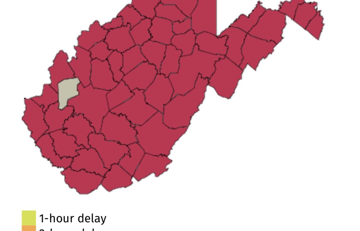 Current WV School Closings Due to Severe Weather