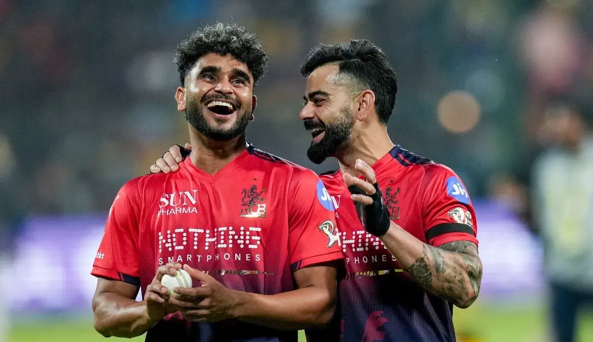 Abhinandan Singh Makes His IPL Debut at M Chinnaswamy Stadium