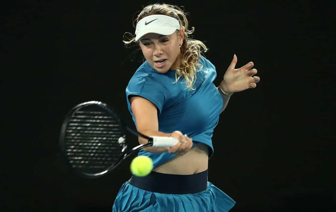 Amanda anisimova faces defeat at Indian Wells