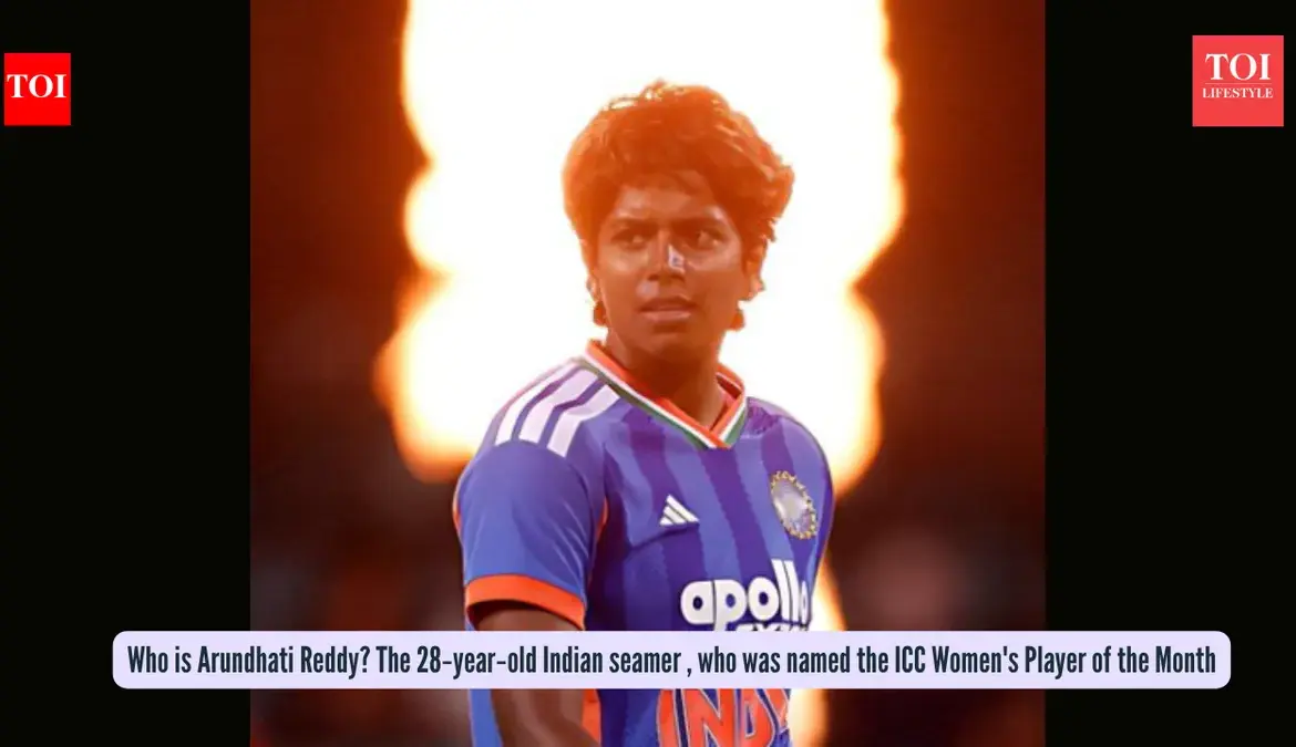 Arundhati reddy: Australia Celebrates ‘s ICC Player of the Month Win