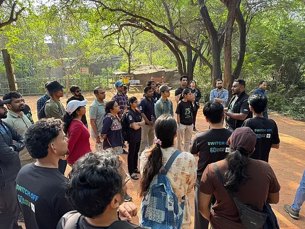 Earth hour: Gwalior and Delhi Join Global  Celebrations