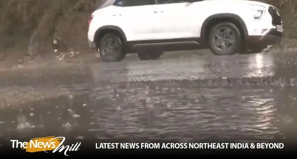 Hailstorm Hits Shimla, Himachal Pradesh