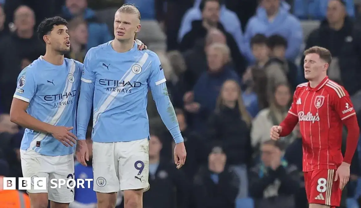 Man city vs nottm forest