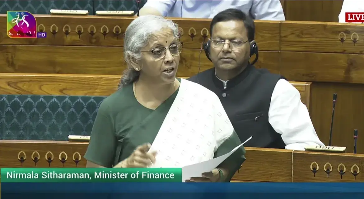Nirmala Sitharaman Presents Finance Bill 2026 in Lok Sabha