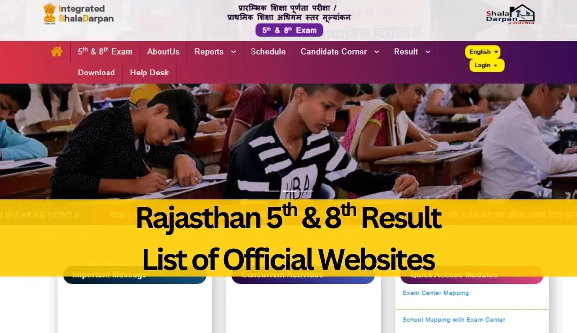 Rbse 8th result 2026: Rajasthan announces  with impressive pass rates