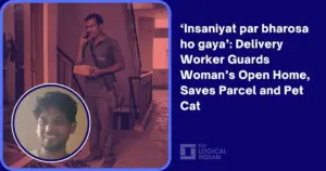 delivery worker guards open house — IN news