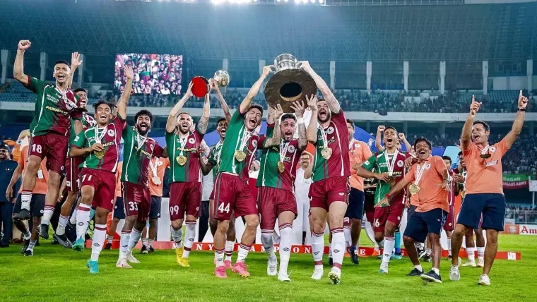 Mohun bagan vs punjab fc: Salt Lake Stadium Set for  Showdown