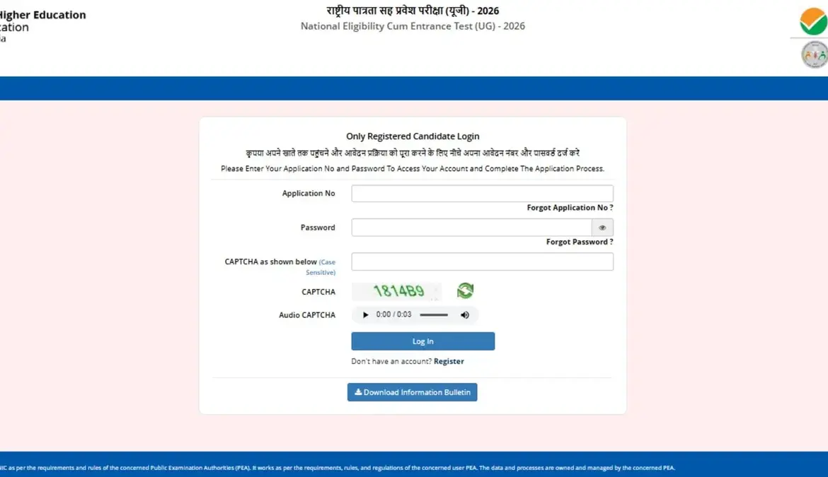 Nta: India’s NEET UG 2026 Exam City Intimation Slip Released by