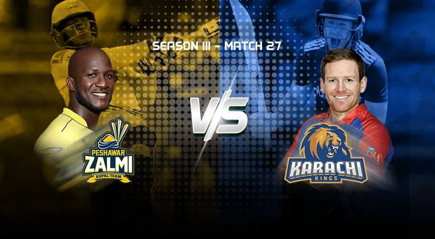 Peshawar Zalmi vs Karachi Kings: Exciting Clash at National Stadium Karachi