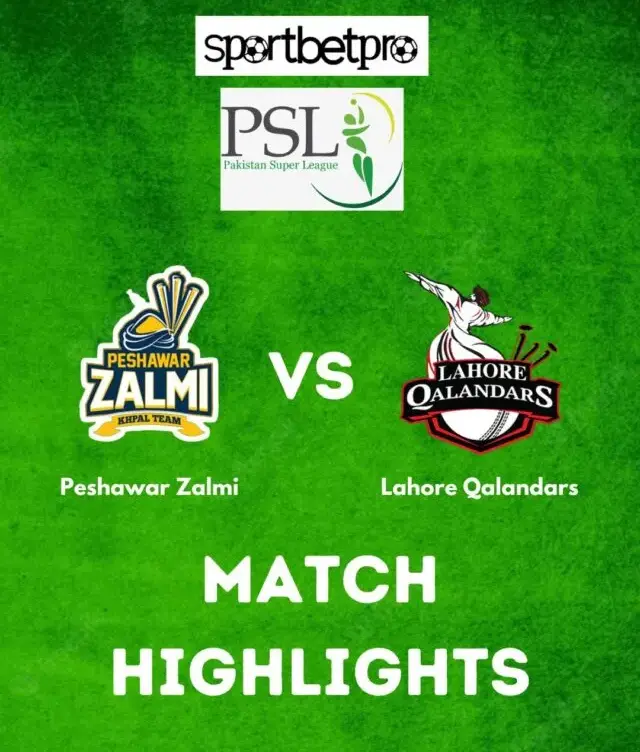 Peshawar Zalmi vs Lahore Qalandars: A Clash at National Stadium