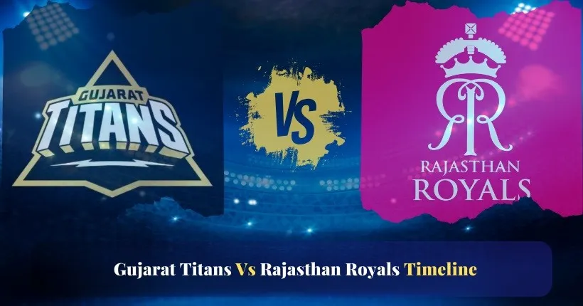 Rajasthan Royals vs Gujarat Titans standings: April 2026 Match Recap