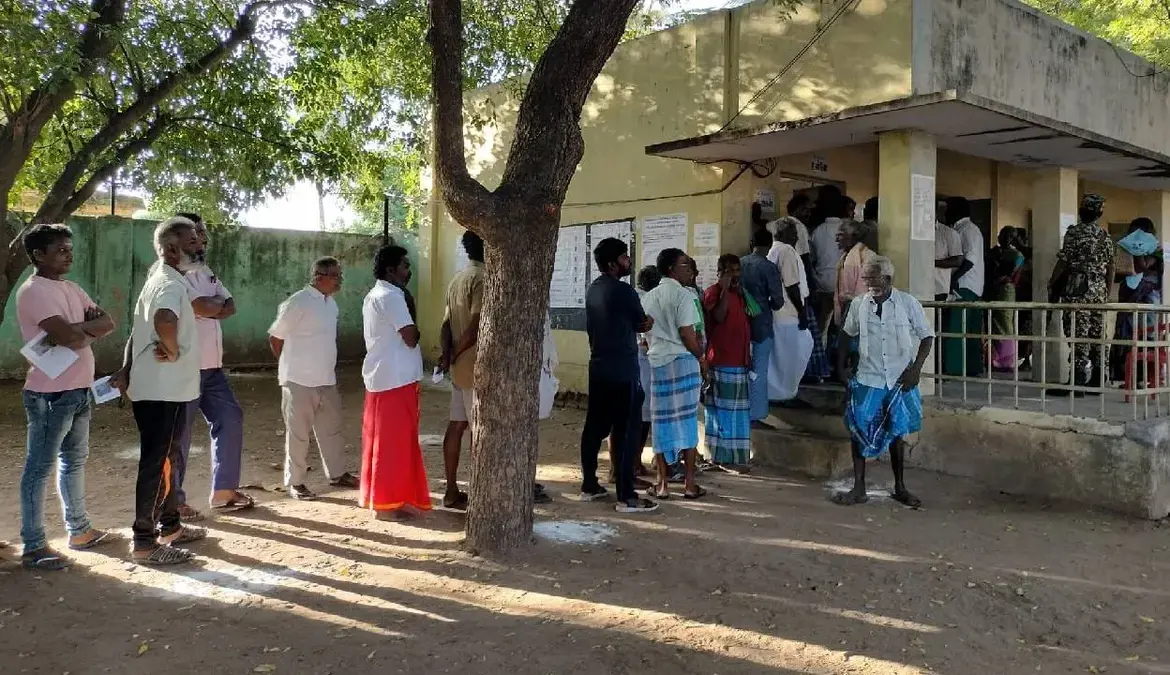 Voting Percentage in Tamil Nadu Hits Record High