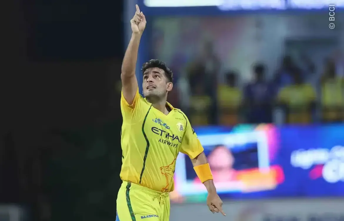 Anshul Kamboj Shines in Chennai Super Kings’ Victory