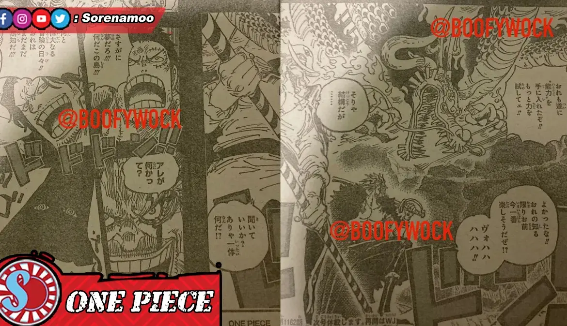 One piece chapter 1182 spoilers