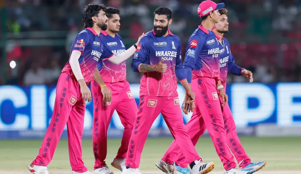 Rajasthan royals vs delhi capitals standings
