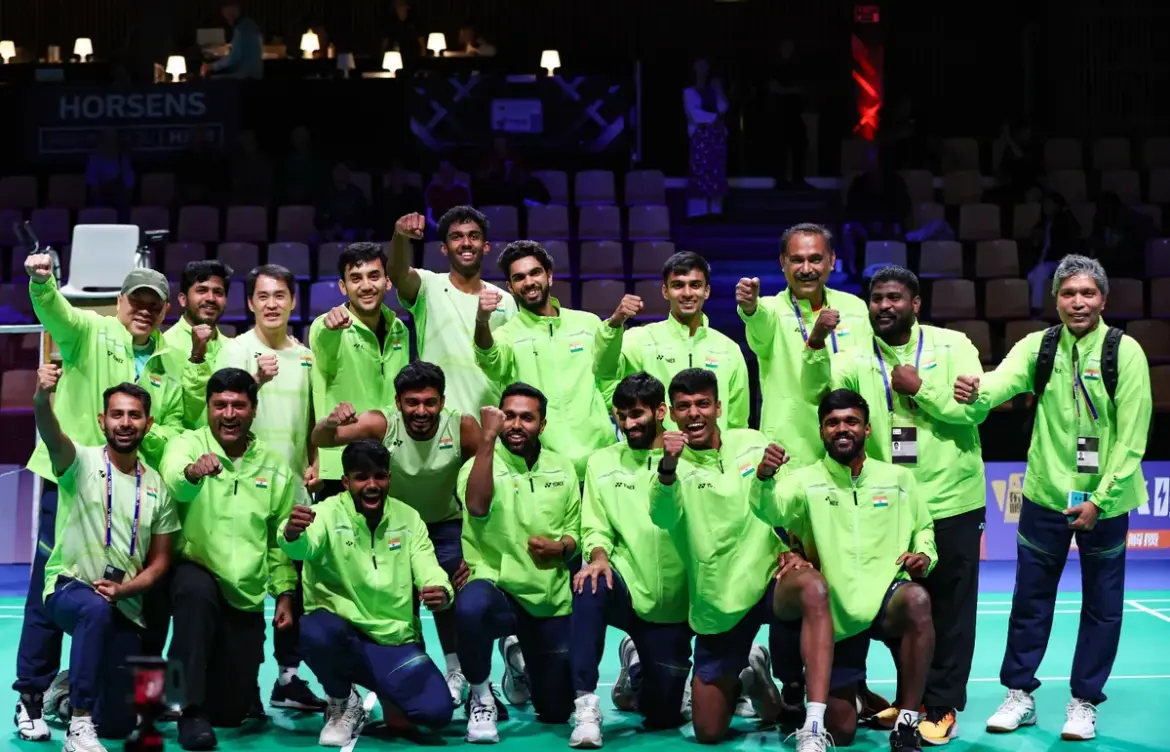 Thomas cup: Ayush Shetty’s stunning victory at the leads India to semi-finals