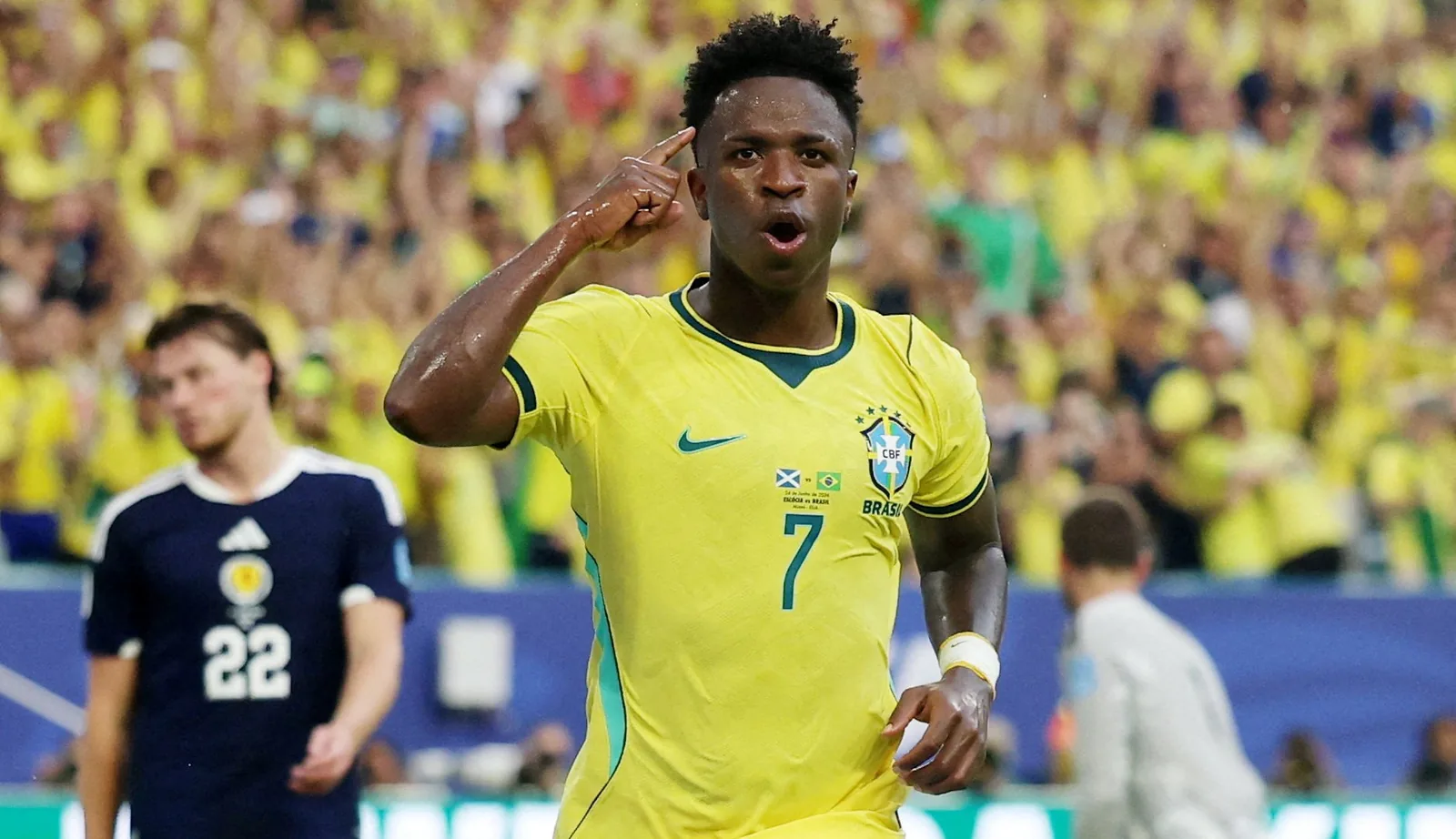 Vinícius Júnior leads Brazil’s star cast in blockbuster show against sorry Scotland | Paul MacInnes