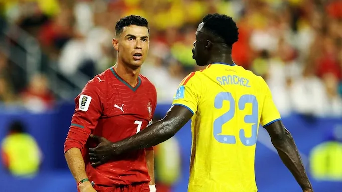 Cristiano Ronaldo, Davidson Sanchez