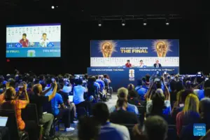 Argentina coach Scaloni hails Messi before World Cup final