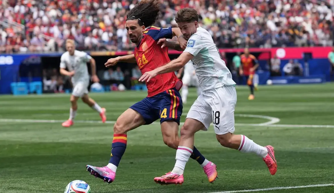 Los Angeles: Marc Cucurella’s goal disallowed in Spain vs Austria World Cup match