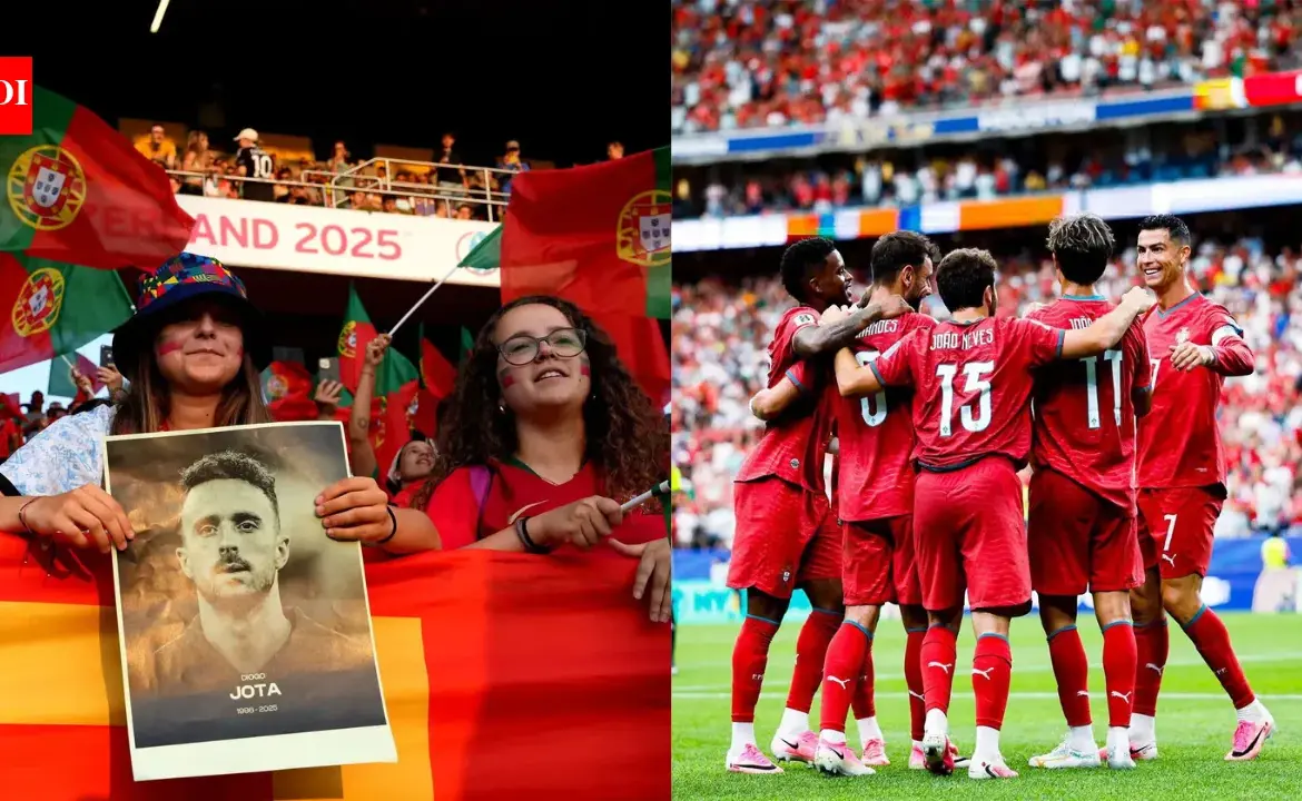 Anfield unveils permanent memorial for Diogo Jota and Andre Silva
