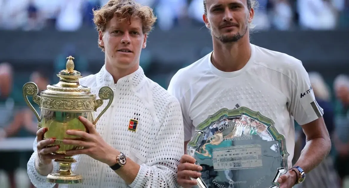 Sinner defends Wimbledon men’s singles title in four-set victory