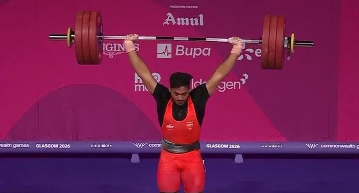 Vizianagaram weightlifter Ajaya Babu clinches silver at Commonwealth Games