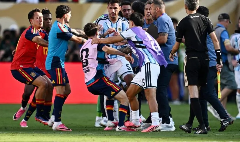 Argentina players